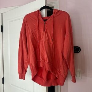 Aerie Vibrant Coral Hoodie